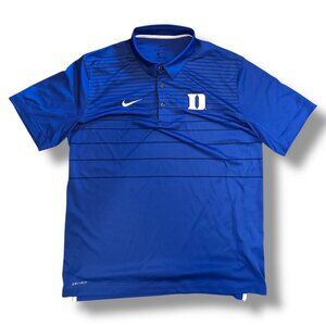 Nike Duke Blue Devils polo - Size Large